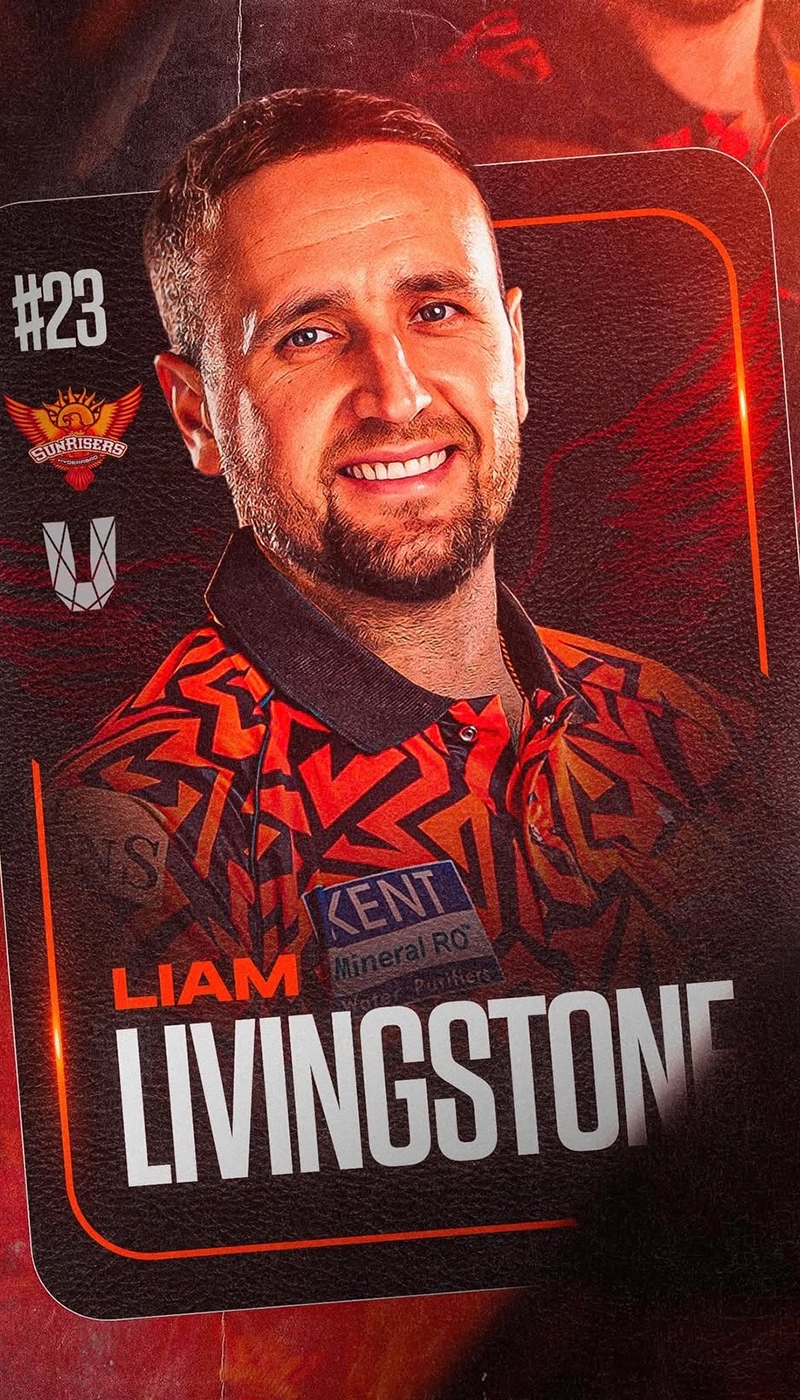Liam Livingstone sold to Sunrisers Hyderabad for $1.5m