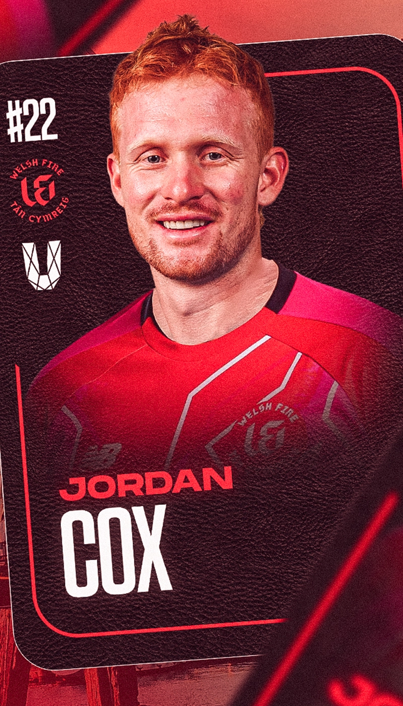 Jordan Cox sold to Welsh Fire for £300k