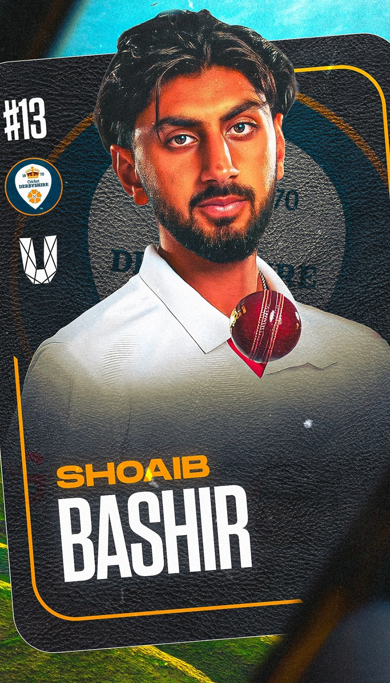 Bashir on signs a two-year contract at Derbyshire
